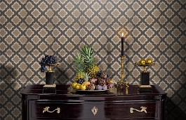 Обои W0001-02 фото в интерьере гостиной превью