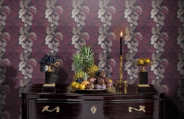 Обои W0002-01 фото в интерьере гостиной превью