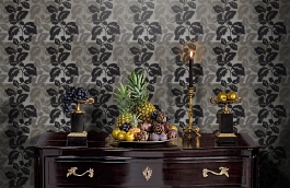 Обои W0007-01 фото в интерьере гостиной превью