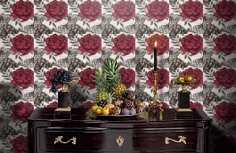 Обои W0034-04 фото в интерьере гостиной превью