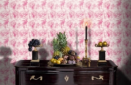 Обои W0037-09 фото в интерьере гостиной превью