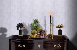 Обои 15504 фото в интерьере гостиной превью