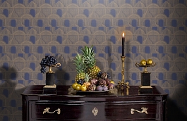 Обои EM-17084 фото в интерьере гостиной превью