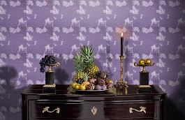 Обои IC16513 фото в интерьере гостиной превью