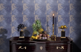 Обои PA-16855 фото в интерьере гостиной превью