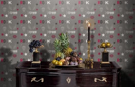 Обои WU17626 фото в интерьере гостиной превью