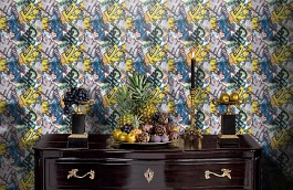 Обои WU17642 фото в интерьере гостиной превью