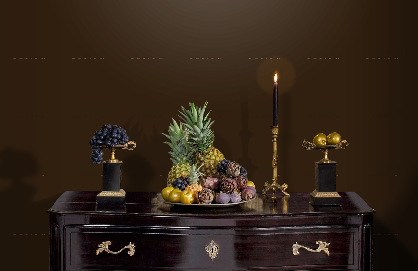 Обои 115601 фото в интерьере гостиной