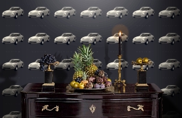 Обои 115633 фото в интерьере гостиной превью