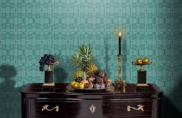 Обои 12091 фото в интерьере гостиной превью