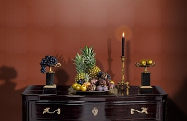 Обои TRO114 фото в интерьере гостиной превью