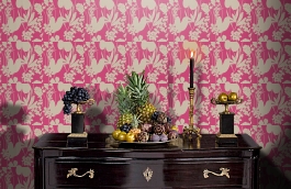 Обои 111048 фото в интерьере гостиной превью