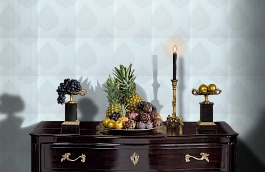 Обои 111208 фото в интерьере гостиной превью