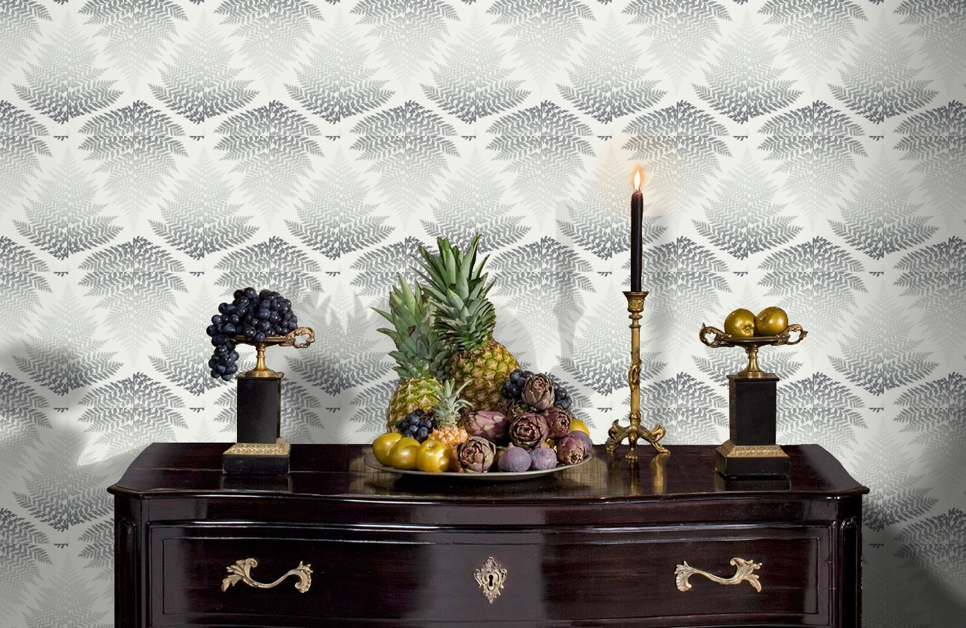 Обои 111380 фото в интерьере гостиной