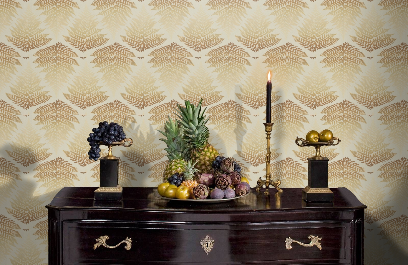 Обои 111382 фото в интерьере гостиной