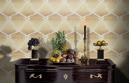 Обои 111382 фото в интерьере гостиной превью