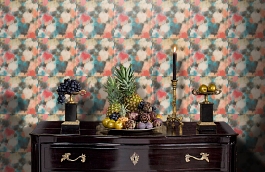 Обои 111476 фото в интерьере гостиной превью