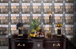 Обои 11960 фото в интерьере гостиной превью