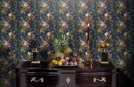 Обои 12403 фото в интерьере гостиной превью