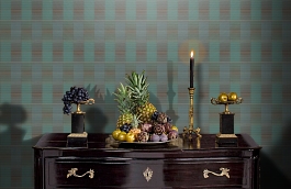 Обои 30411 фото в интерьере гостиной превью