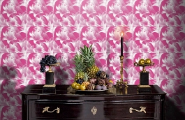 Обои 30728 фото в интерьере гостиной превью