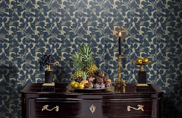 Обои 30735 фото в интерьере гостиной превью