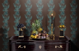 Обои 35377 фото в интерьере гостиной превью