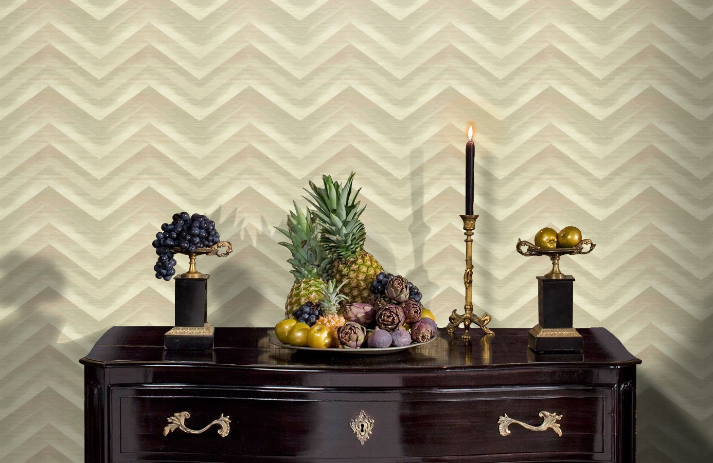 Обои 35722 фото в интерьере гостиной