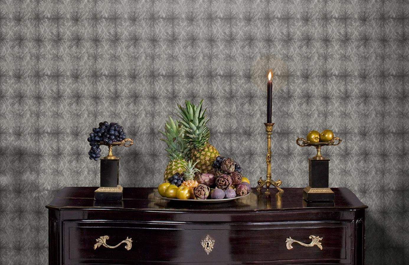 Обои 35751 фото в интерьере гостиной