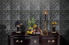 Обои 5116 фото в интерьере гостиной превью