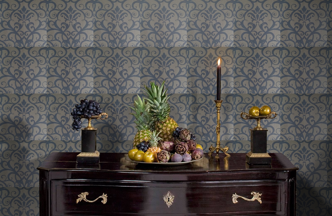 Обои 5127 фото в интерьере гостиной