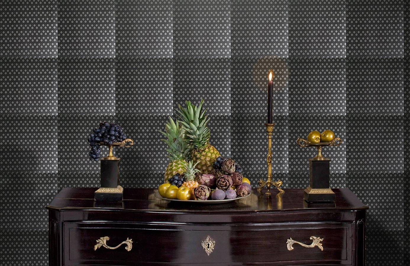 Обои 5139 фото в интерьере гостиной