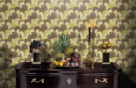 Обои 60580 фото в интерьере гостиной превью