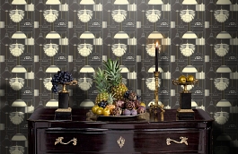 Обои 75620 фото в интерьере гостиной превью