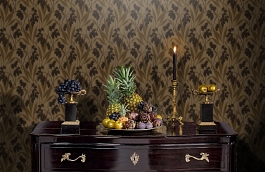 Обои 75770 фото в интерьере гостиной превью