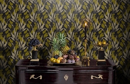 Обои 75771 фото в интерьере гостиной превью