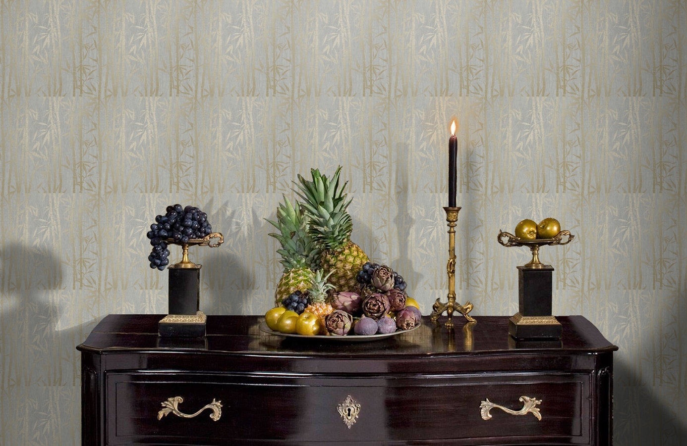 Обои 90282 фото в интерьере гостиной