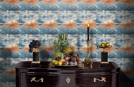 Обои FI70002 фото в интерьере гостиной превью