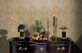 Обои Marble-Beige-Wpcw13939399 фото в интерьере гостиной превью