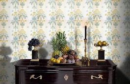 Обои 210349 фото в интерьере гостиной превью