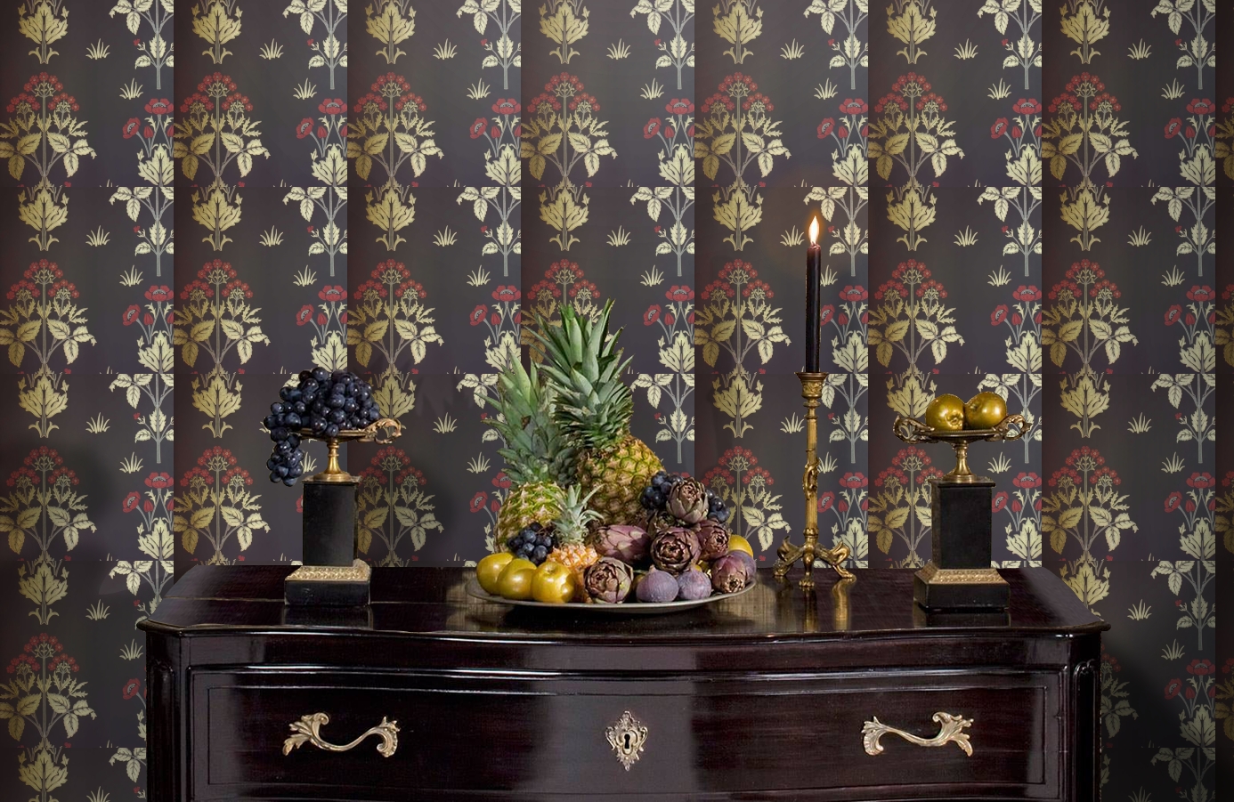 Обои 210352 фото в интерьере гостиной Обои 210352 фото в интерьере гостиной