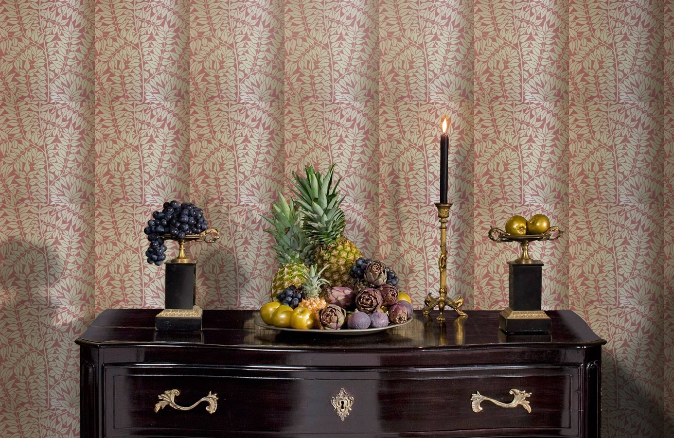 Обои 210373 фото в интерьере гостиной