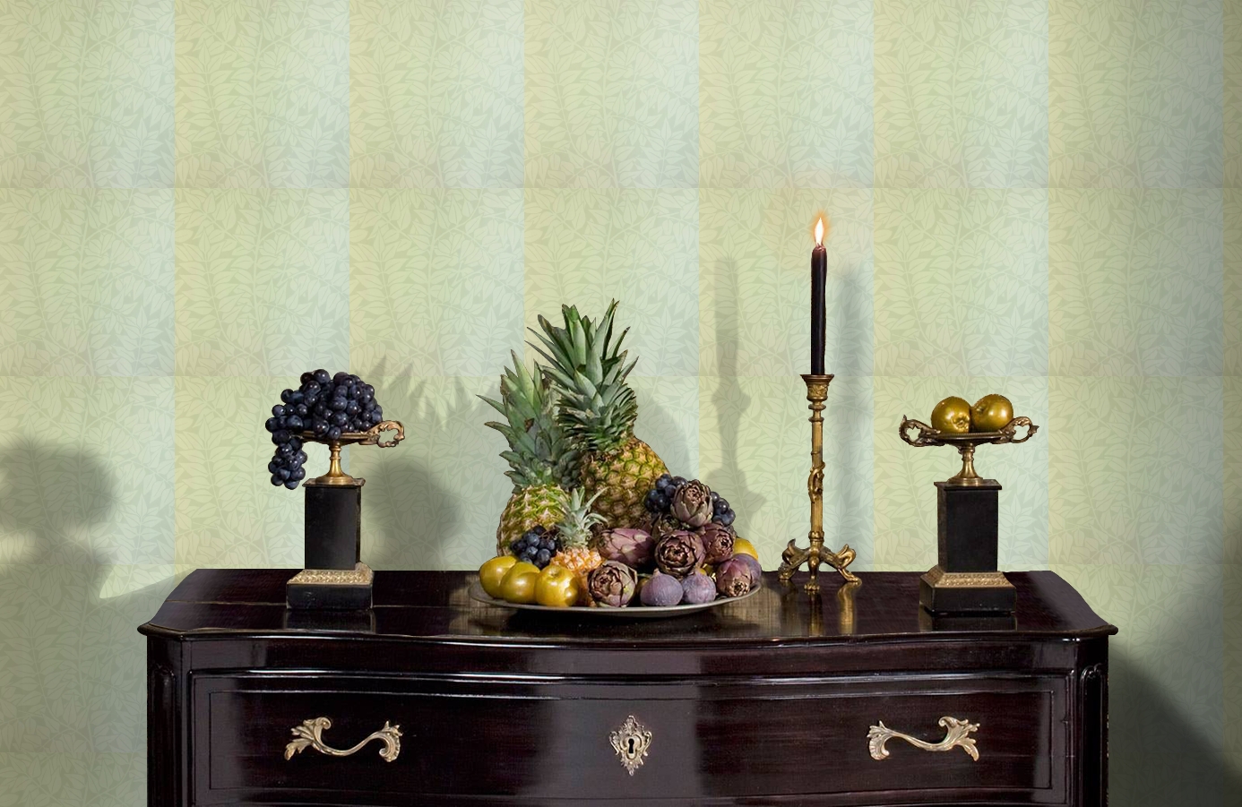 Обои 210375 фото в интерьере гостиной