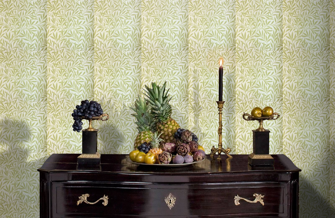 Обои 210383 фото в интерьере гостиной