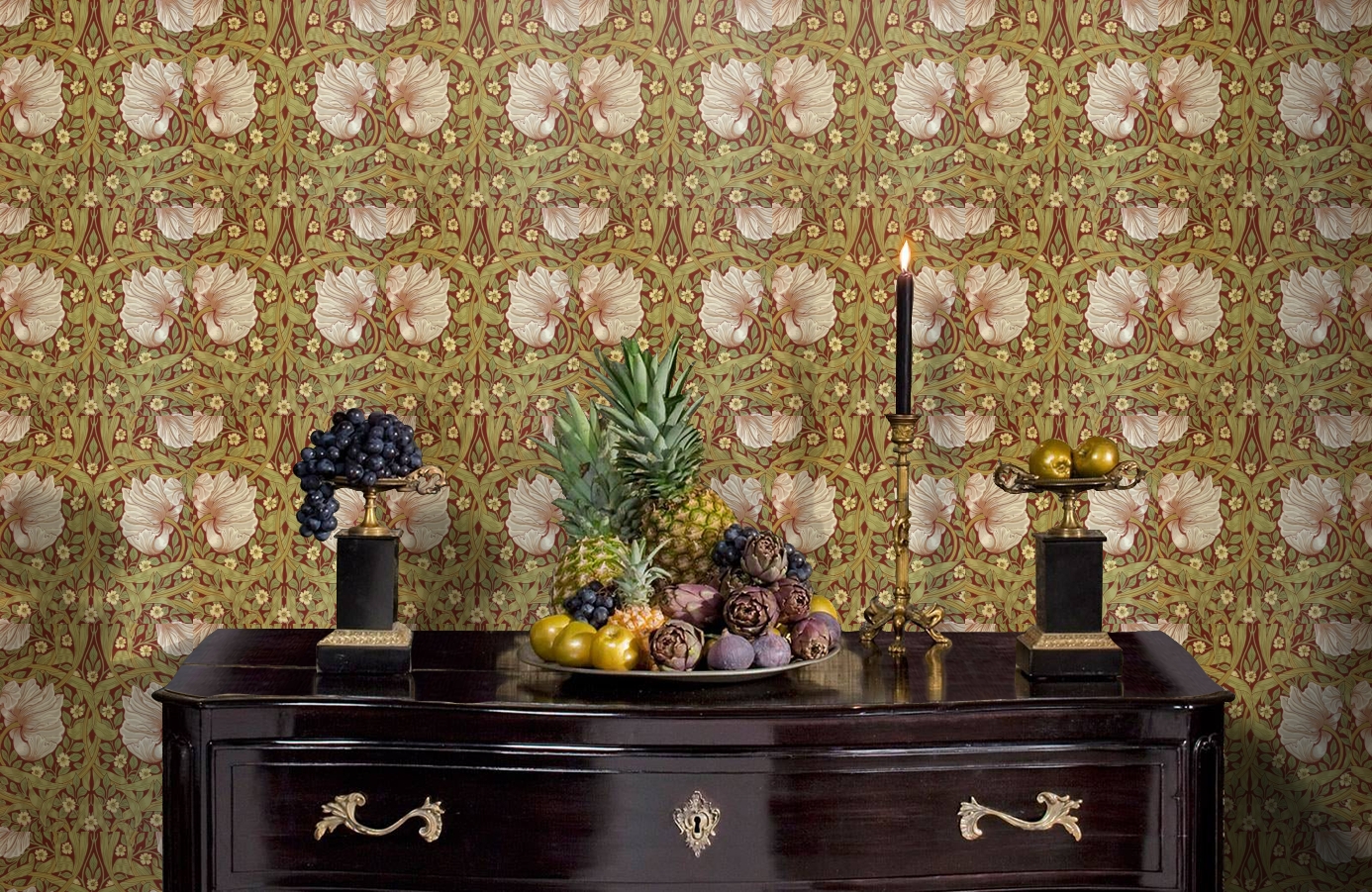 Обои 210386 фото в интерьере гостиной Обои 210386 фото в интерьере гостиной