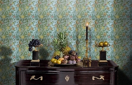 Обои 210396 фото в интерьере гостиной превью