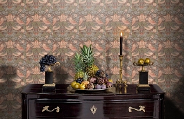 Обои 212565 фото в интерьере гостиной превью