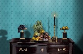 Обои 326344 фото в интерьере гостиной превью