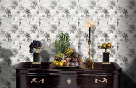 Обои NH51300 фото в интерьере гостиной превью