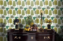 Обои 111083 фото в интерьере гостиной превью